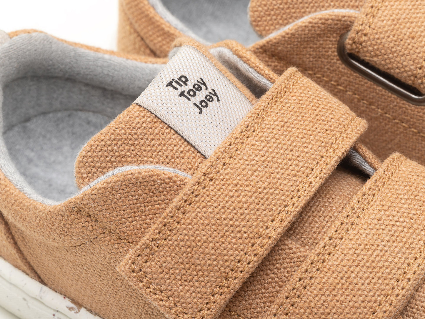Sapatilhas Ramp Green Natural Organic Canvas - Tip Toey Joey