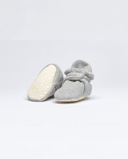 Baby Booties Silver Pavlova - Zás Trás for Babies